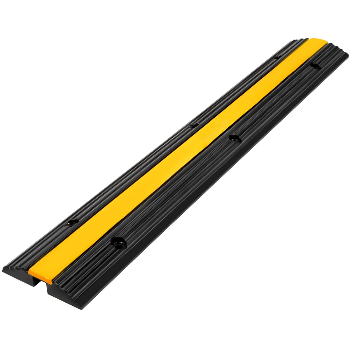 Happybuy bottom view showing shock absorption for stable traffic control