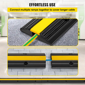Happybuy flip-open lid demonstration enabling fast cable access