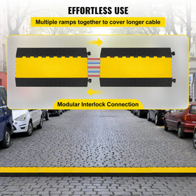 Happybuy interlocking end detail showing modular connection for extended runs