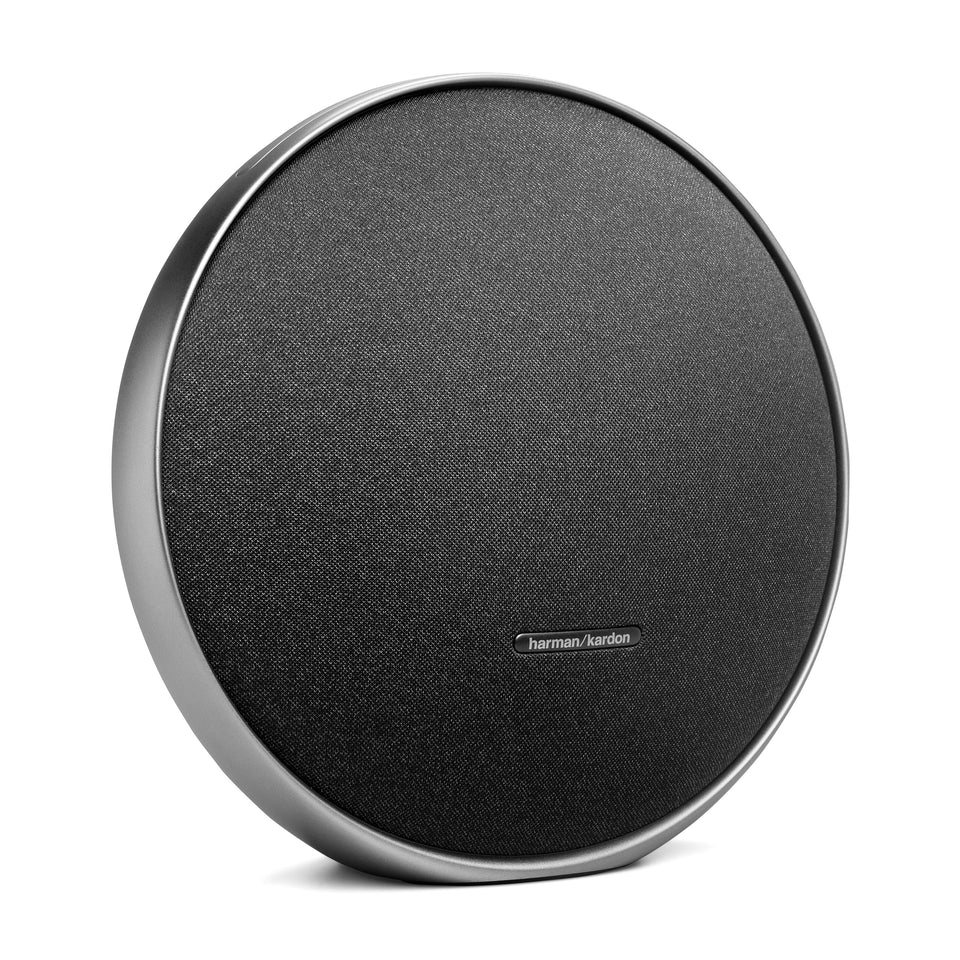 Harman Kardon Onyx Studio 9 front view in black for immersive sound