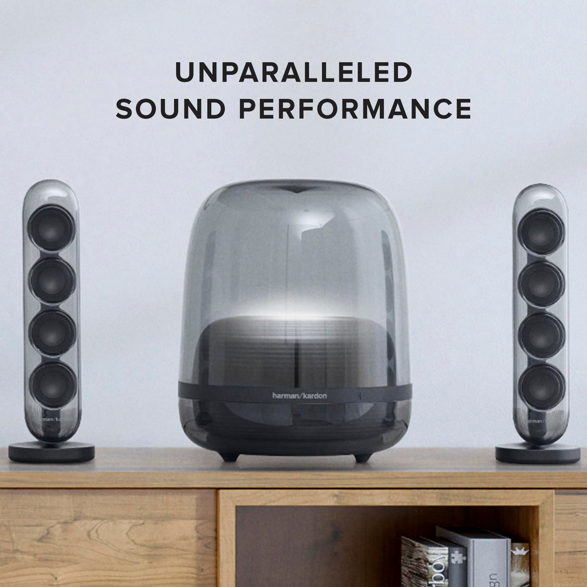 Bluetooth streaming for easy wireless setup and multi-device listening.