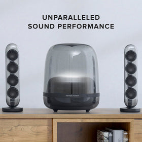 Bluetooth streaming for easy wireless setup and multi-device listening.