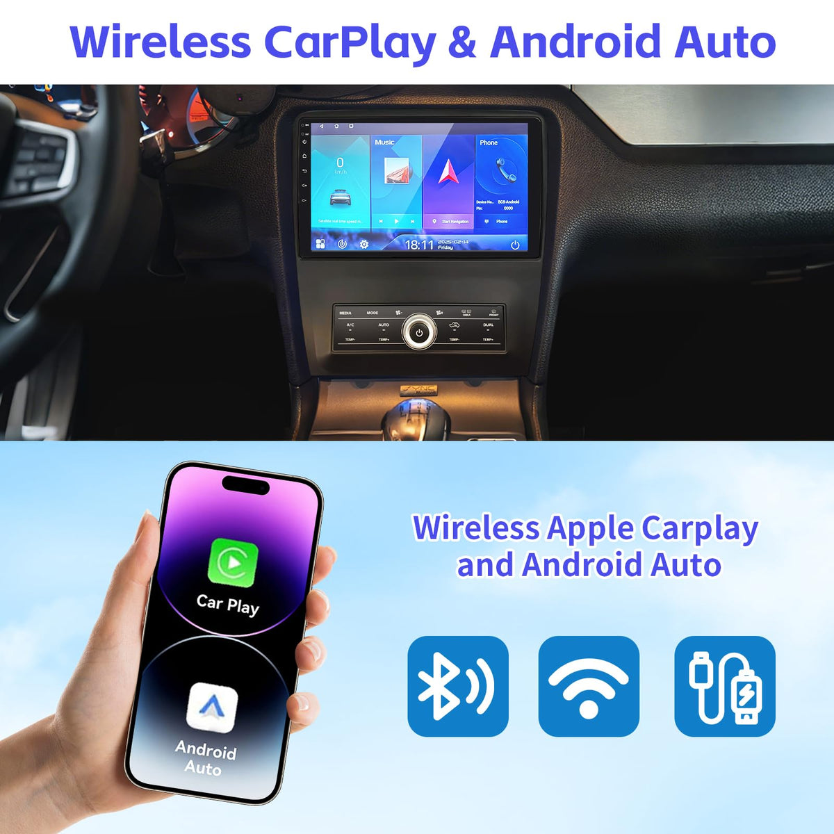 Hasenda Bluetooth and FM/RDS radio deliver clear calls and local stations.