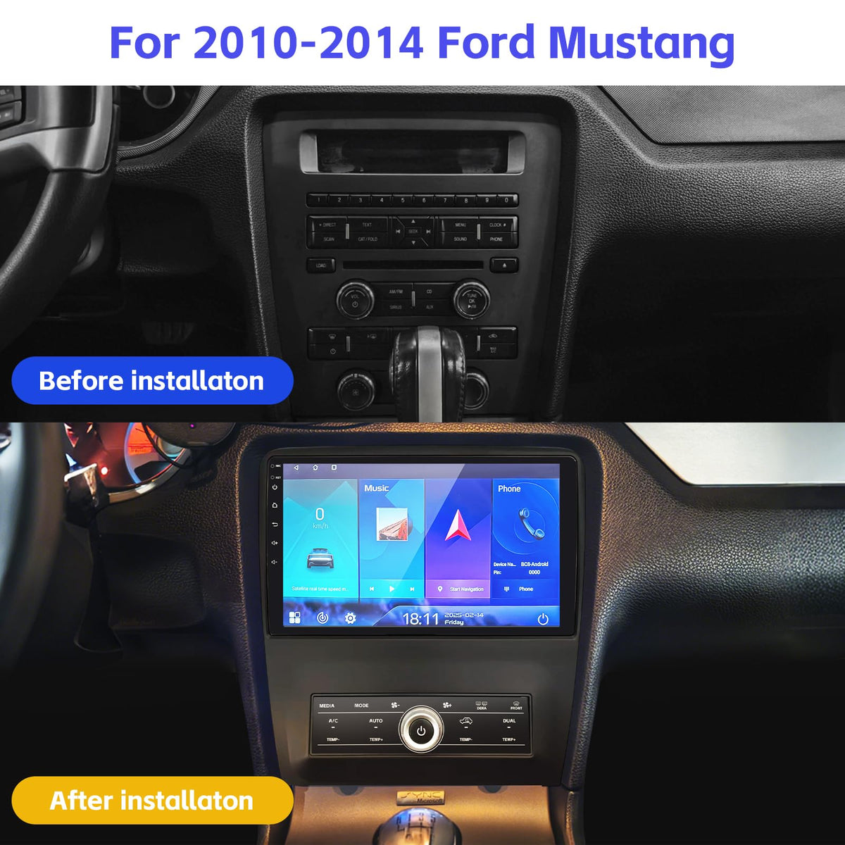Hasenda CarPlay and Android Auto interface integration for hands-free use.
