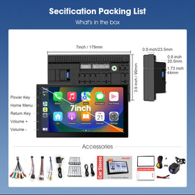 Haudio 32GB storage expansion: room for APKs and themes on your unit.