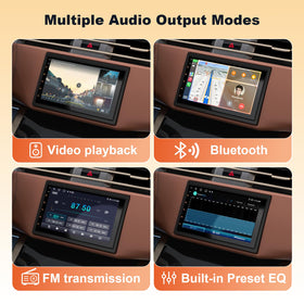 Haudio 4G and 64GB storage for apps, maps, and offline media.