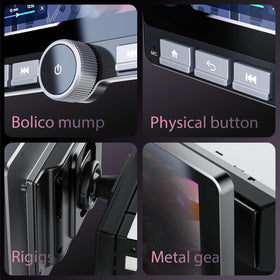 Haudio 720P backup camera with night vision improves rear visibility.