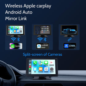 Haudio backup camera close-up with adjustable mount for safer reversing