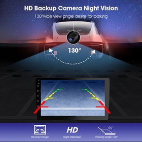Haudio backup camera DVR preview integrated with CarPlay display