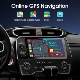 Haudio backup camera provides clear rear visibility for safer parking.