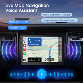 Haudio Bluetooth 5.0 stereo output delivers stable car audio.