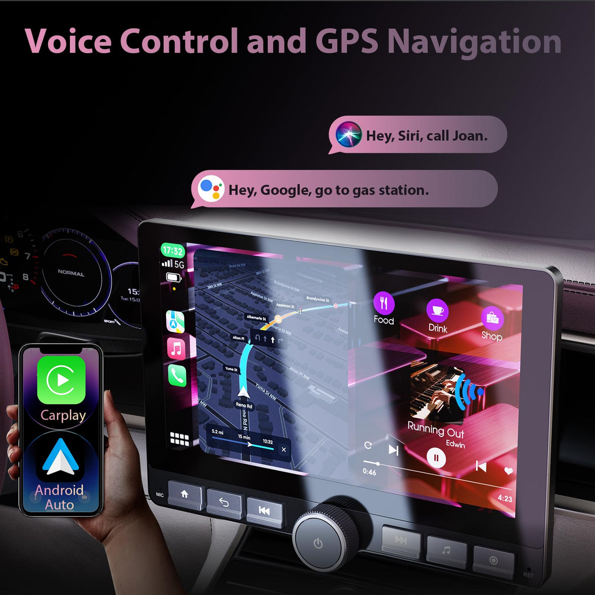 Haudio 48-band DSP enables precise sound tuning.