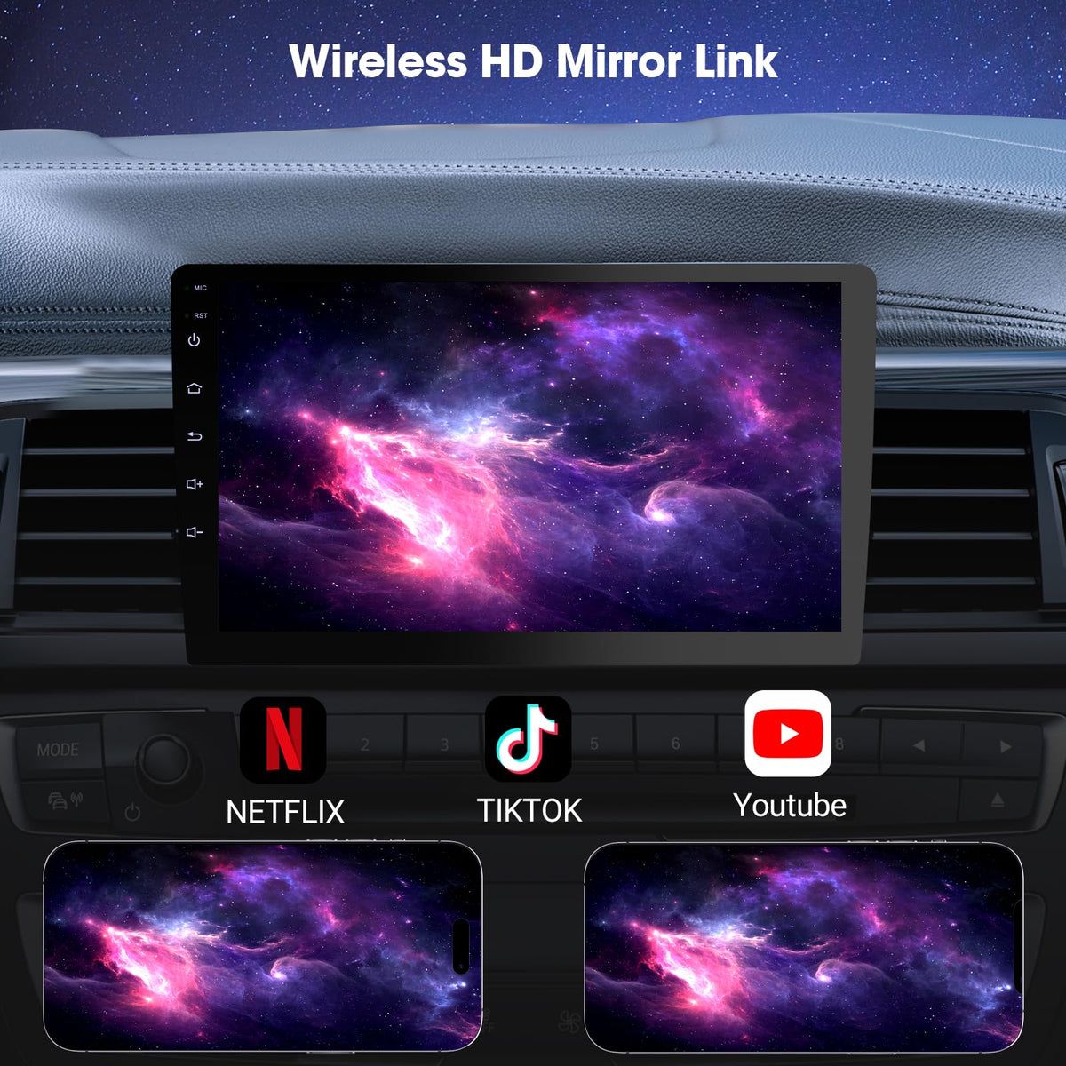 Haudio navigation overlay with built-in GPS for clear routing during playback
