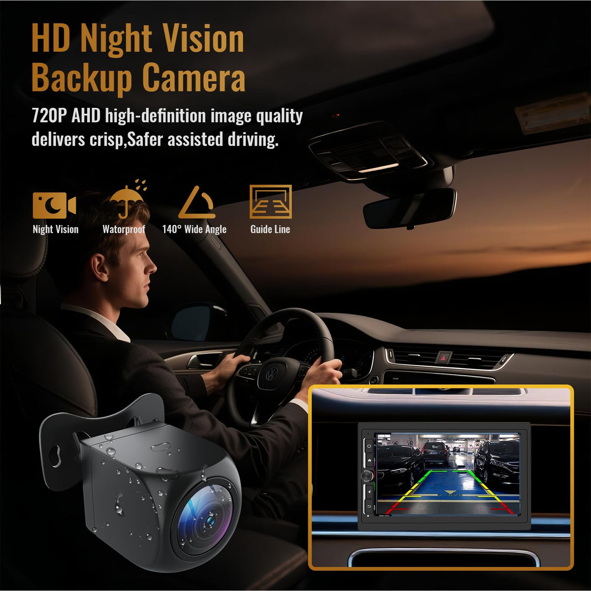 Haudio SWC compatibility lets you control features on the steering wheel.