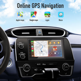 Haudio steering wheel control enables safer, convenient operation while driving.