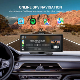 Haudio voice control and app compatibility for hands-free operation.