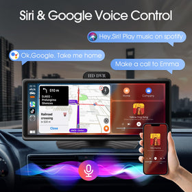 Haudio wireless CarPlay screen 10-26 inch IPS display emphasizes sharp visuals