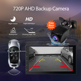 Haudio 7 dual camera support aids safer parking with auto switch