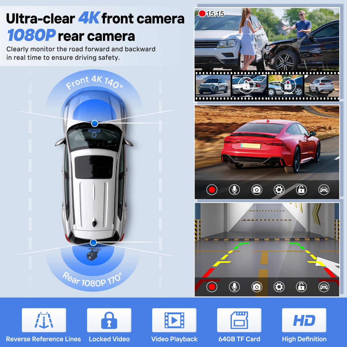 HAUXIY screen displaying real-time maps and directions