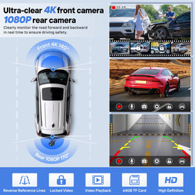 HAUXIY screen displaying real-time maps and directions