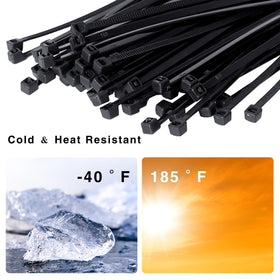 HAVE ME TD zip ties with locking teeth prevent slippage on wires