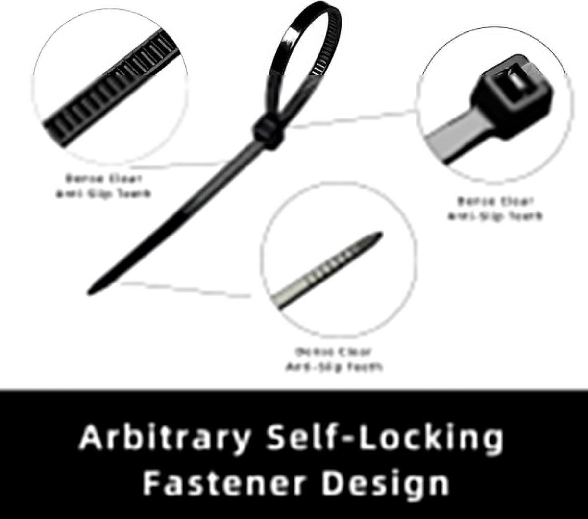 HAVE ME TD bulk-pack nylon ties simplify long-term projects