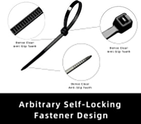 HAVE ME TD bulk-pack nylon ties simplify long-term projects