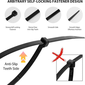 HAVE ME TD self-locking nylon cable ties secure cables quickly and reliably