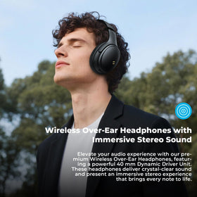 Havit foldable design headphones compact for on-the-go storage.