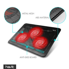 havit illuminated fans in motion benefit: quiet airflow for performance