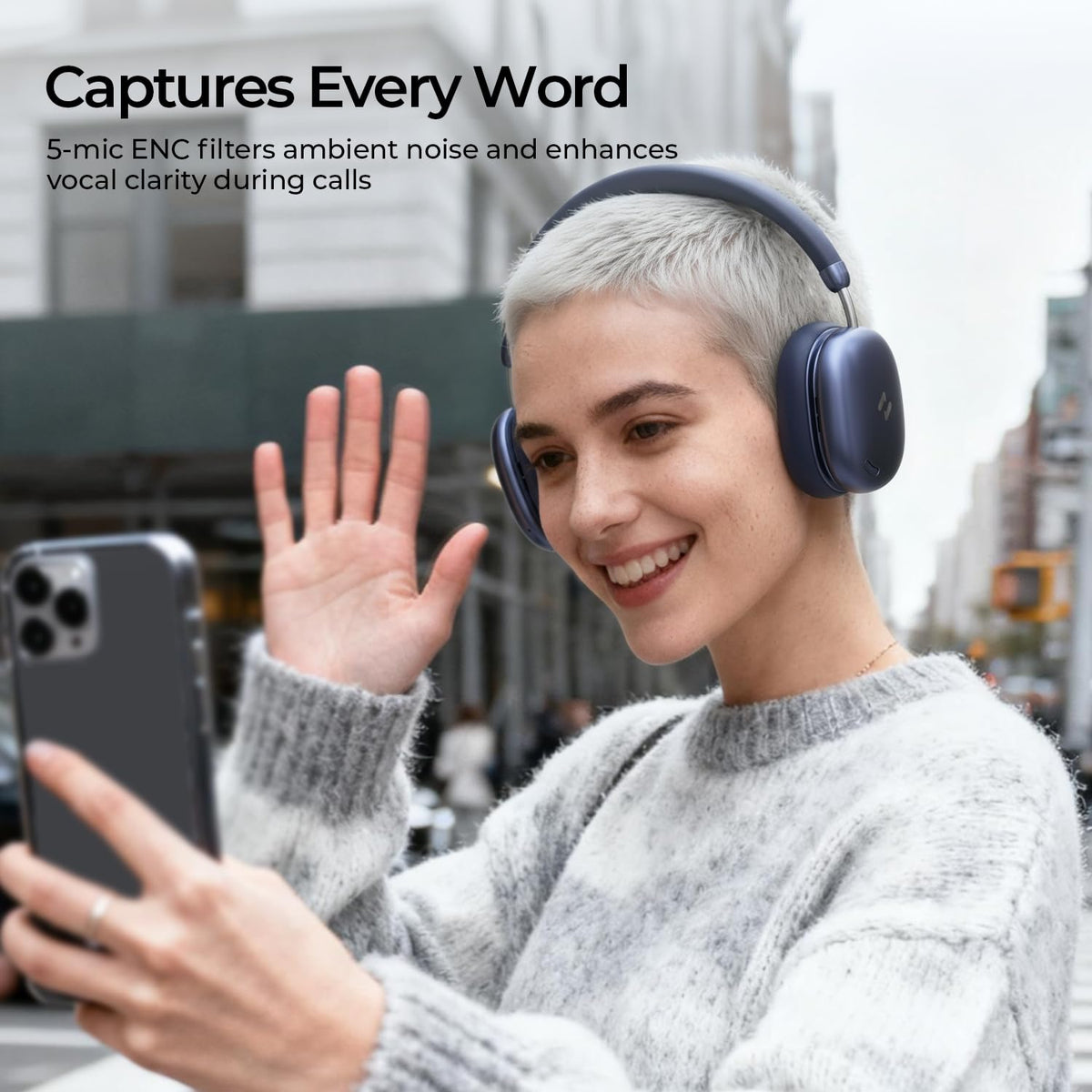 Havit Space S1 app EQ screen shows customizable sound profiles and device switching.