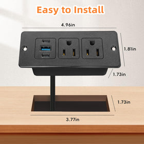 Havorbit 20W USB-C fast charging ports ideal for bedside devices.