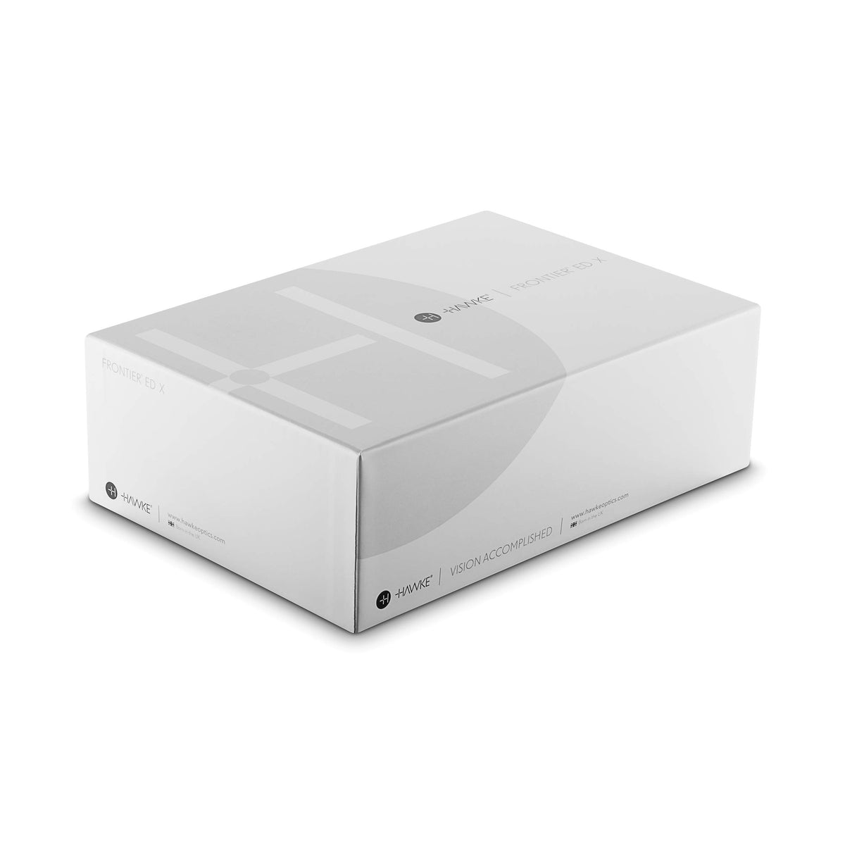 Hawke Frontier ED X 8x42 green dielectric coatings increase light reflectivity.