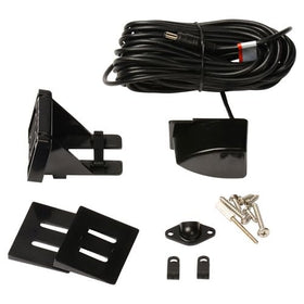 DepthTrax 2B transducer setup for transom mounting or glue-in.