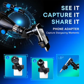 Hawkko phone adapter to capture celestial moments without shake