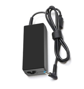 Haxyla blue-tip power adapter enables easy, safe charging.