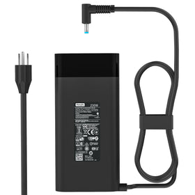 Haxyla front view packaging showing adapter and cable, clear identification benefit