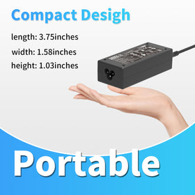 Haxyla replacement charger for HP Stream and Pavilion series.
