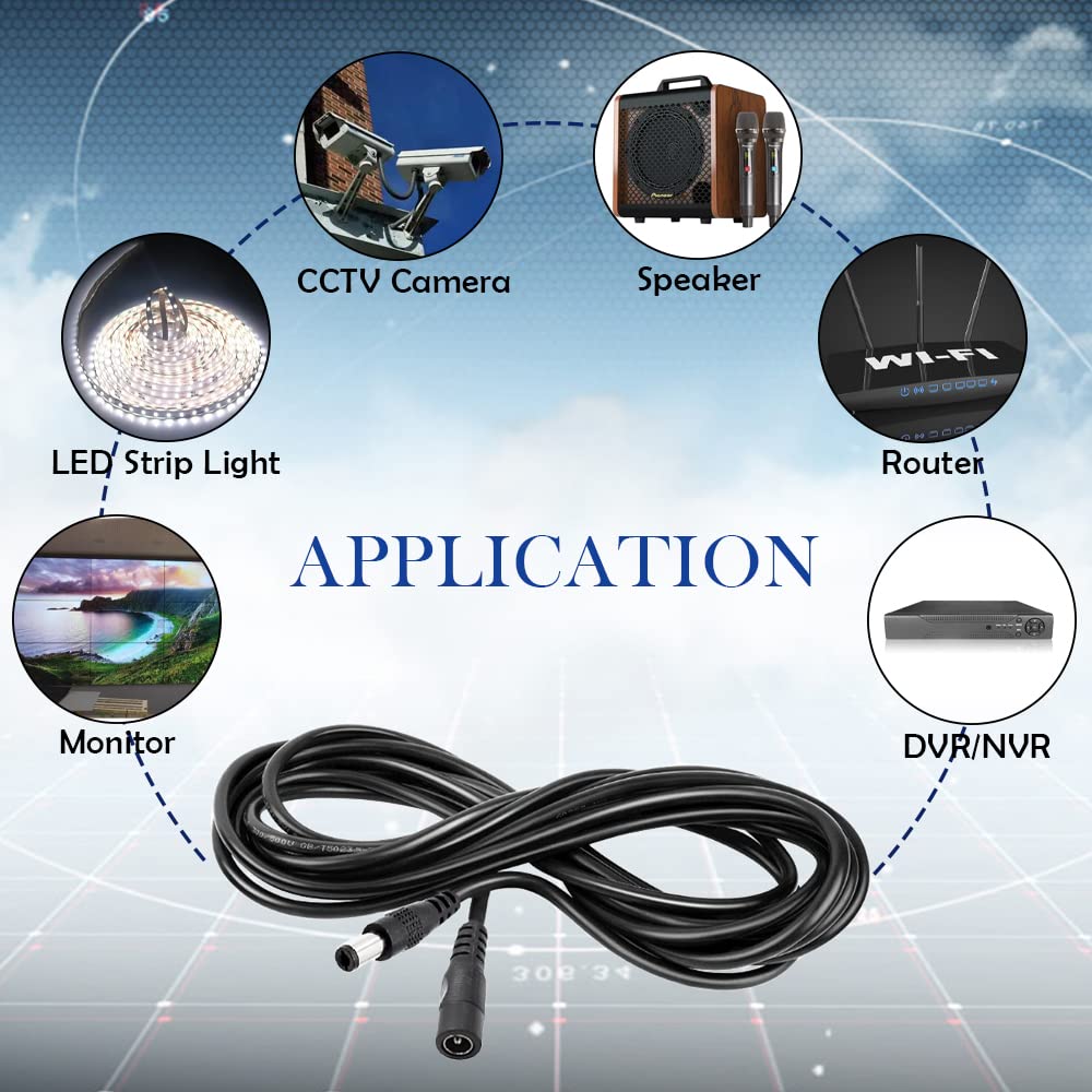 HayEastdor multi-device power extension suitable for LEDs, routers, and more