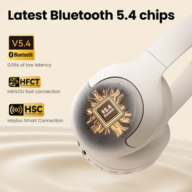 HAYLOU SOUND app on phone with HAYLOU S30 Pro EQ for personalized audio
