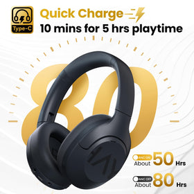 HAYLOU S30 Pro control buttons and charging port for easy operation