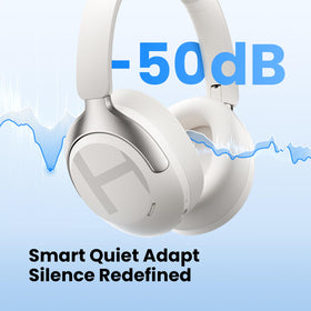 Haylou S40 hi-res LDAC audio for detailed wireless playback.