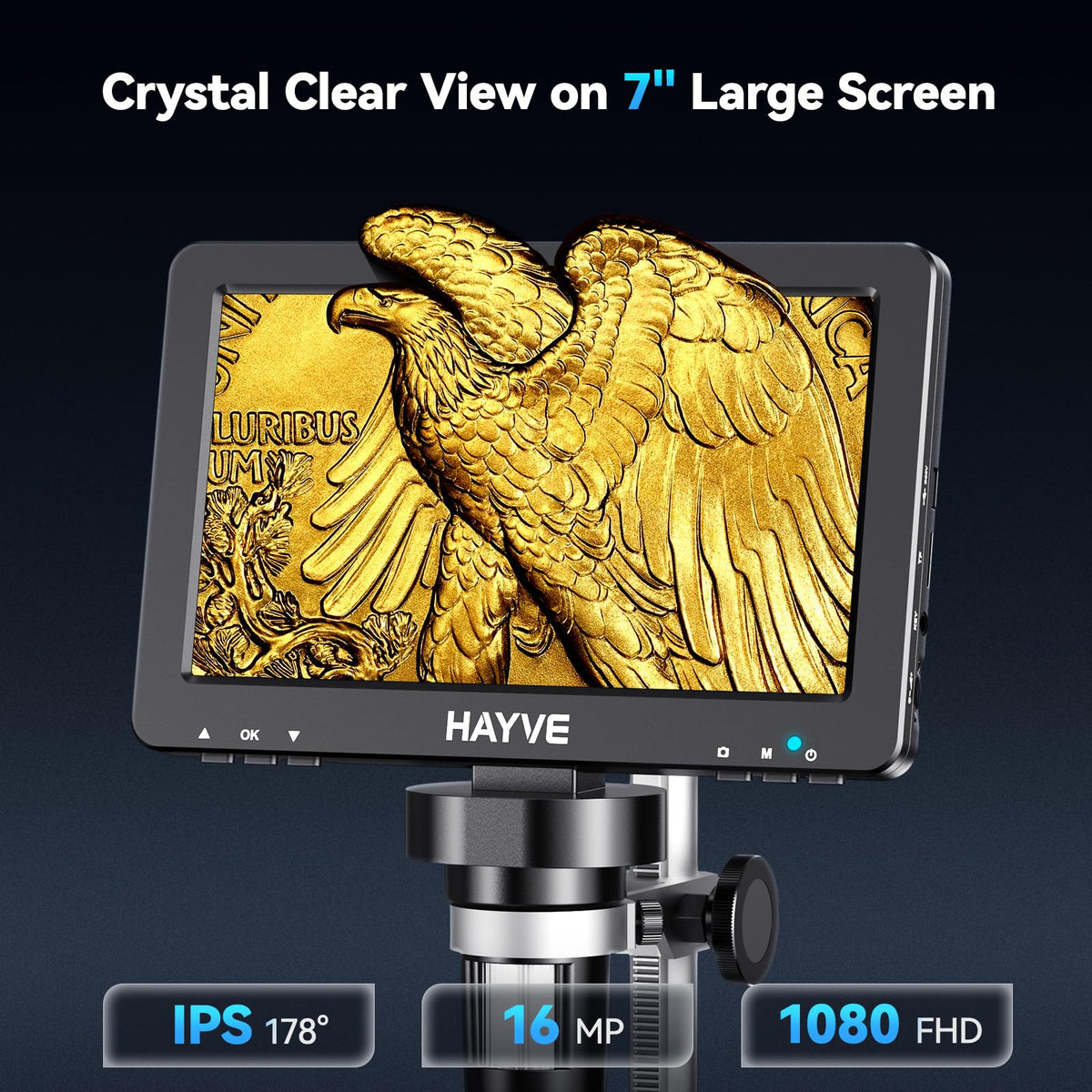 Hayve 1200x magnification reveals fine PCB traces and tiny components