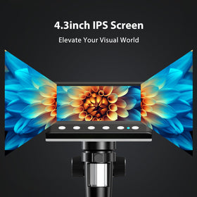 Hayve close-up of lens and 8 LEDs providing even, adjustable lighting