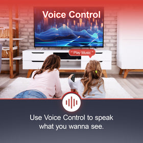 Hazieoo closeup of microphone button enabling fast voice commands