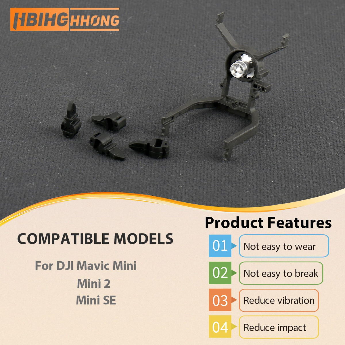 HBIHGHHONG silicone shock ball texture showing elasticity for reliable vibration absorption