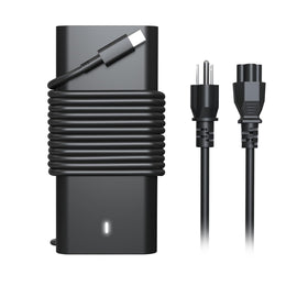HBONY 65W Type-C laptop charger powering Dell notebooks on the go with reliable performance.