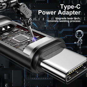 HBONY 65W Type-C charger compatible with Dell XPS for versatile daily use.