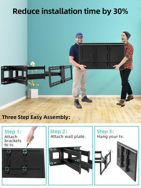 HCMOUNTING cable management channel keeping cords organized and hidden