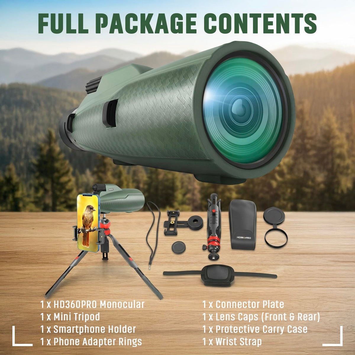 hd360pro focus ring and eyecup detail for easy adjustment